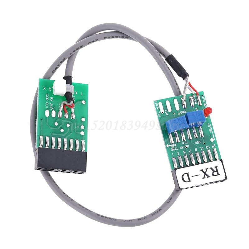 

Radio Repeater Connector Cable TX-RX Time Delay for Moto-rola GM300 GM338 GM3188