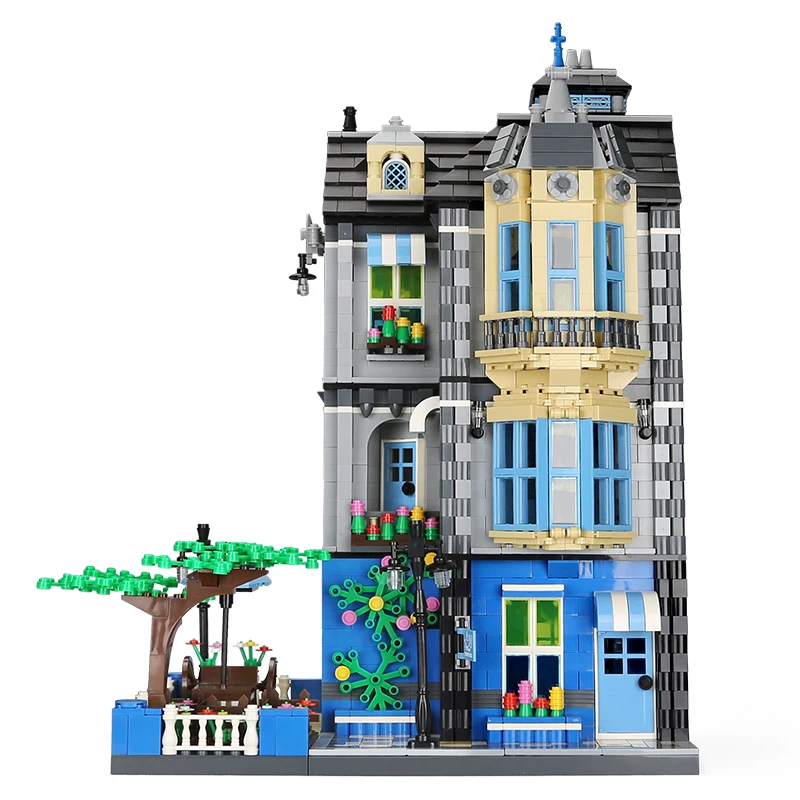 

Building Block Toys Game GARDEN COFFEE HOUSE For Kid