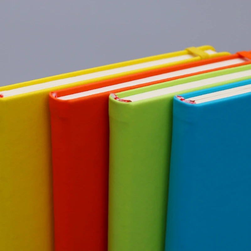 Планер из ПУ эластичной ленты для офисного бизнеса a5 блокнот на ремешках