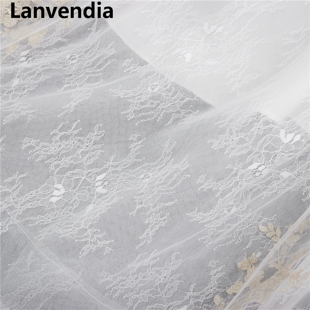 Lanvendia Dubai Luxury Beading Wedding Dresses for Bride Sexy Strapless Tulle Bridal Ball Gowns 2020 robe de mariee