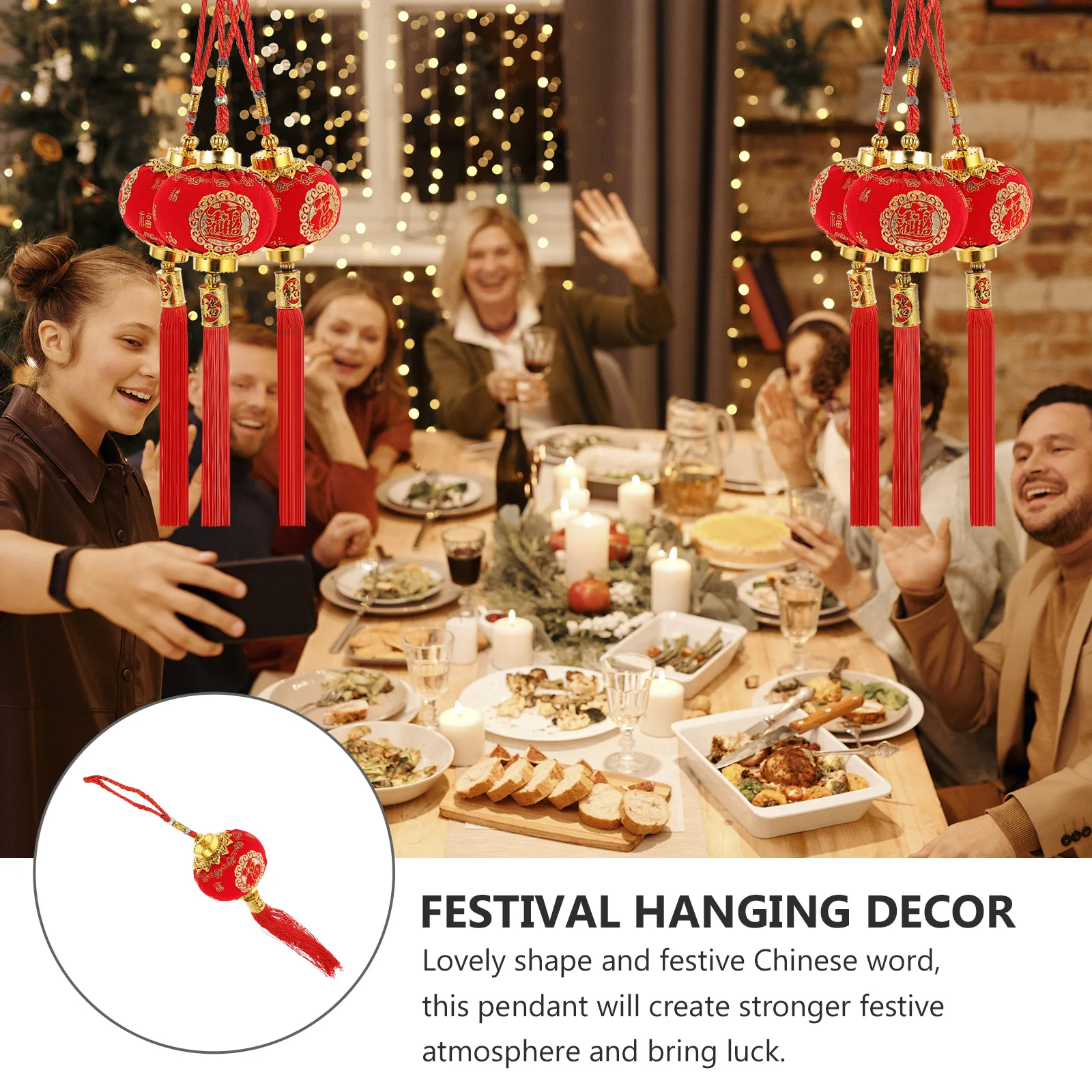 1 шт. весенний праздничный подвесной фонарь подвеска новогодний декор