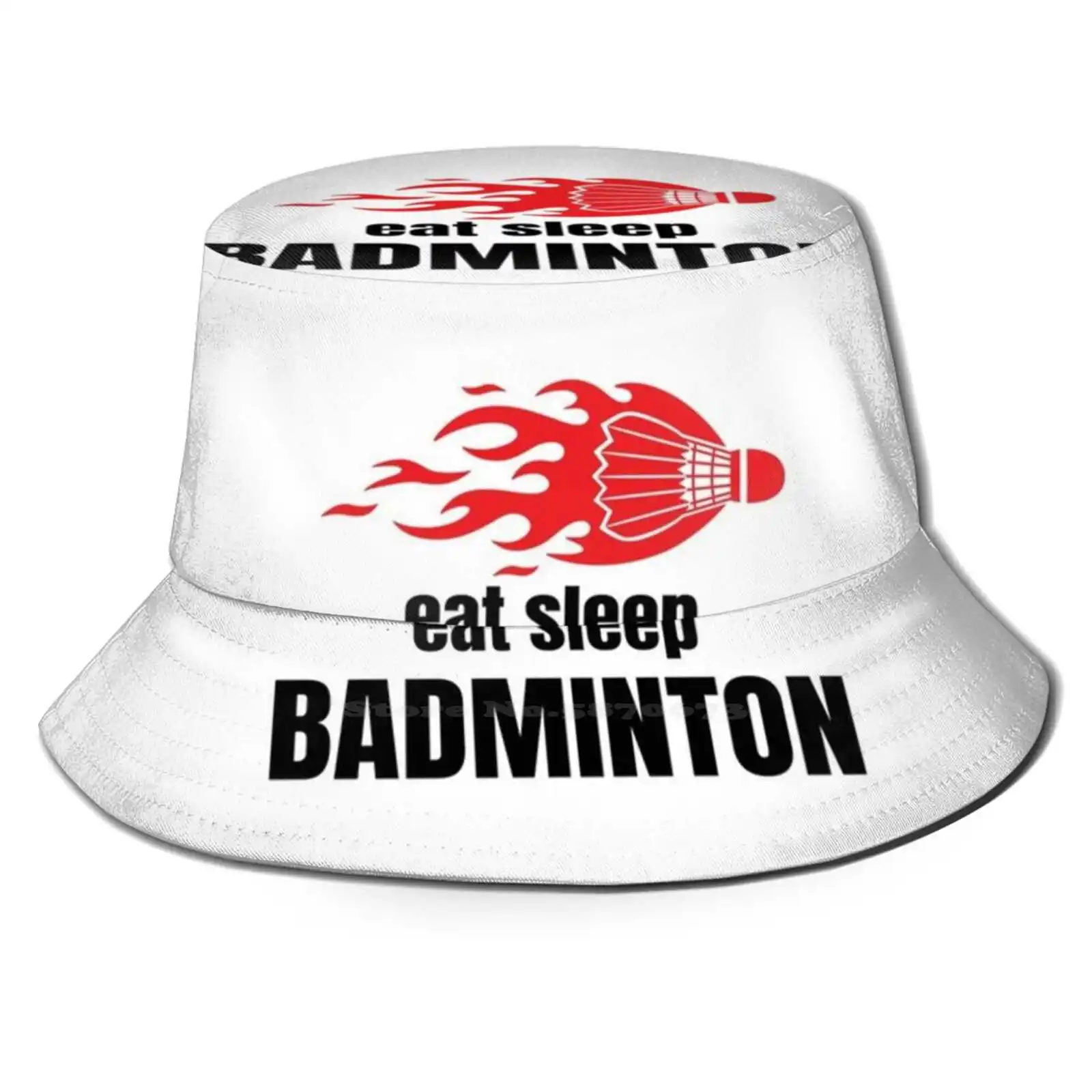 

Eat Sleep Badminton Unisex Fashion Women Men Breathable Bucket Hats Eat Sleep Badminton Eat Sleep Badminton Repeat Badminton