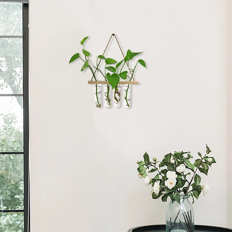 Настенный стеклянный террариум держатель для воздушной посадки вешалка