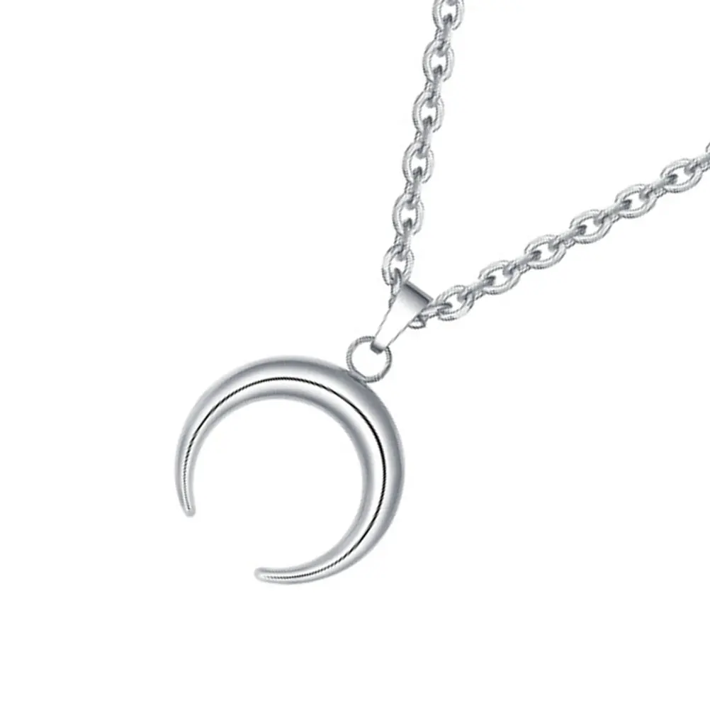 1 шт. ожерелье из нержавеющей стали Висячие элегантные подарочные фигурные