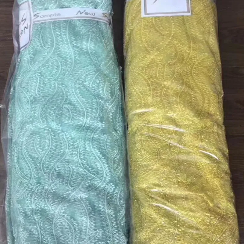 Африканская кружевная ткань 2019 высокое качество кружева великолепное желтое
