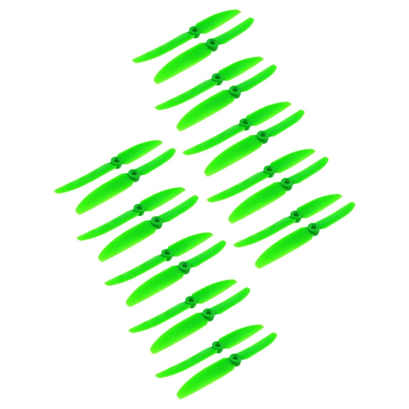 16Pcs 5030 5X3 Multirotor CW CCW Propeller for RC Quadcopter Qav250 Prop (Black and Green) | Электроника