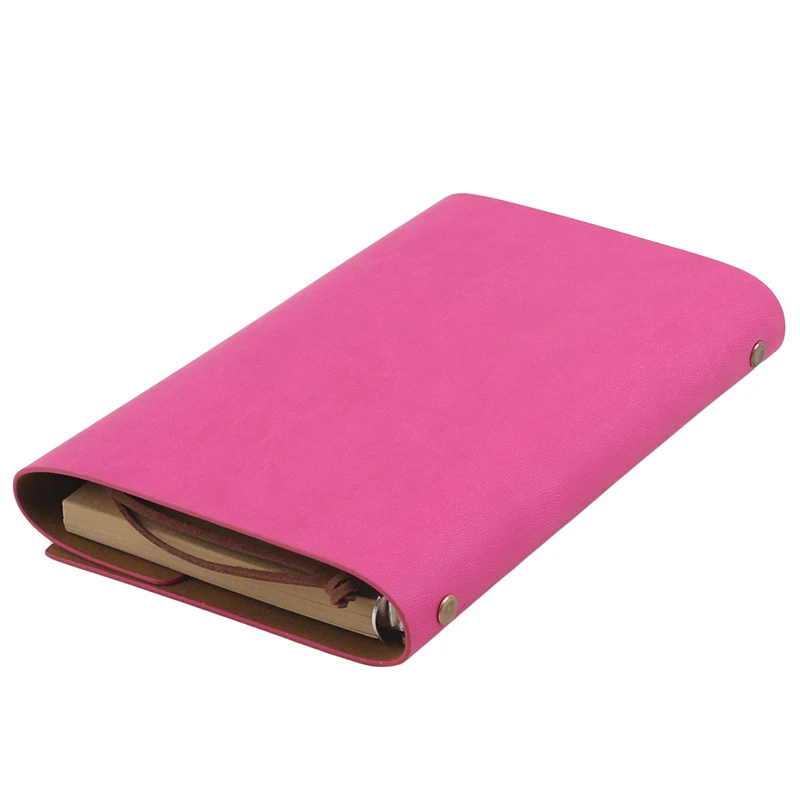 

New Vintage Notebook Diary Notepad PU Leather Spiral Literature Note Book Paper Replaceable Journal Planners Stationery Supplies