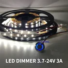 Светодиодный диммер, 50 шт., сенсорный мини-переключатель с регулируемой яркостью, 12 В, оптовая продажа, заводская цена, принимаются смешанные партии