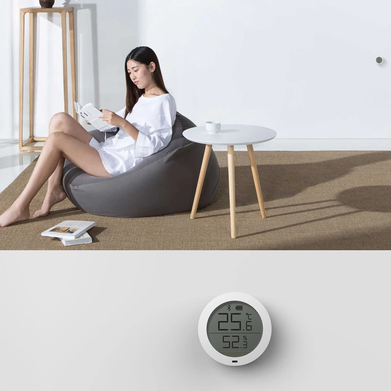 Продажа в комплекте цифровой термометр Xiaomi с ЖК-дисплеем Mijia Bluetooth датчик