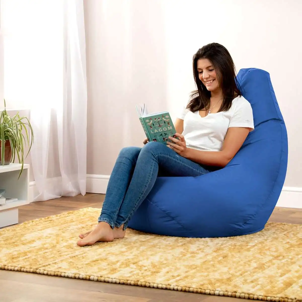 Drop shipping Cover Lounger Chair Sofa Ottoman Seat Living Room Furniture Without Filler Beanbag Bed Pouf Puff Couch Tatam | Мебель