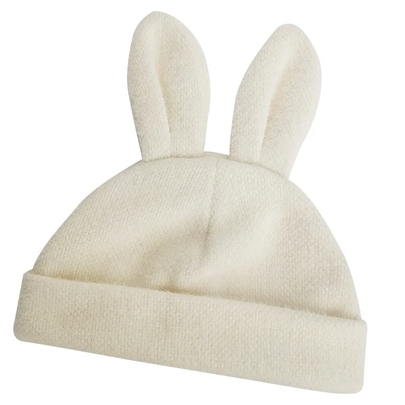 Johnature 2021 Winter New Korean Knitting Cute Cartoon Women Hats Fashion All Match Warm Solid Color 3 Colors Hats