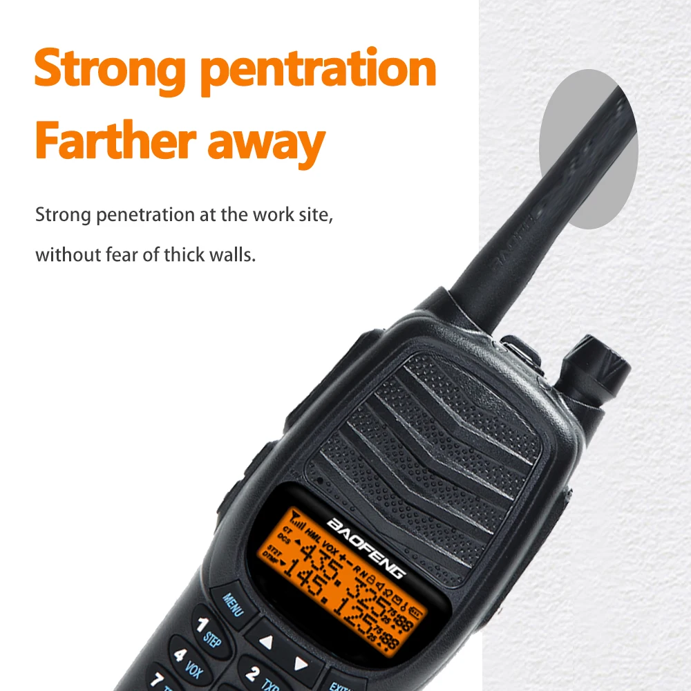 2 шт. Baofeng UV-X10 радио 10 Вт Powful иди и болтай Walkie Talkie “иди 2-PTT двухдиапазонный УКВ 128