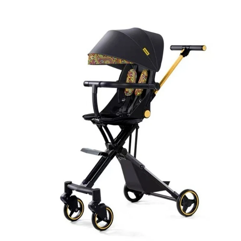 Super Light Baby Cart Can Sit Fold High Landscape Two-way