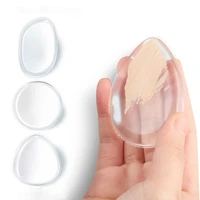 100 new hot silisponge blender silicone sponge makeup puff for liquid foundation bb cream beauty essentials