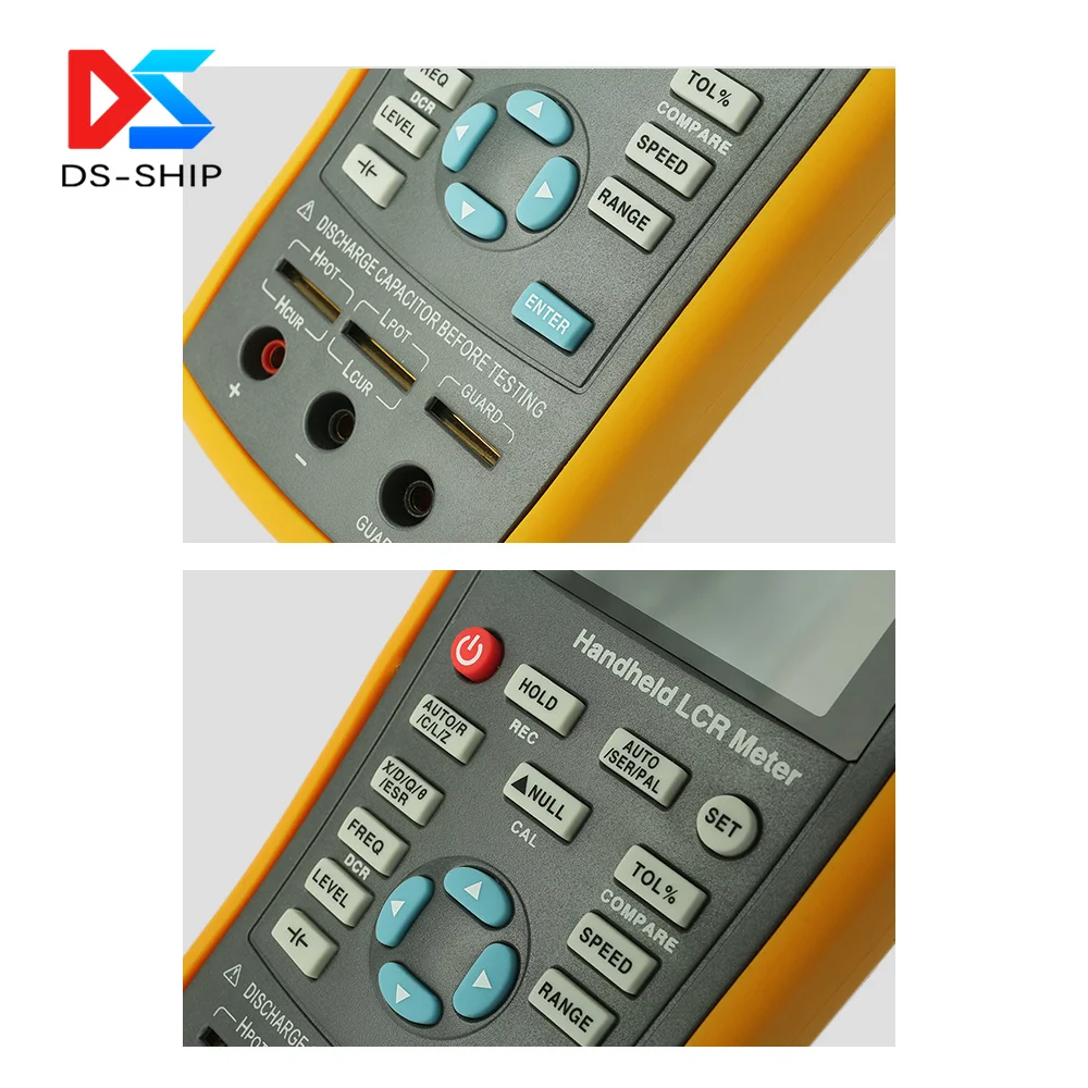 Многофункциональный измеритель сопротивления Тестер Ручной LCR Цифровой моста