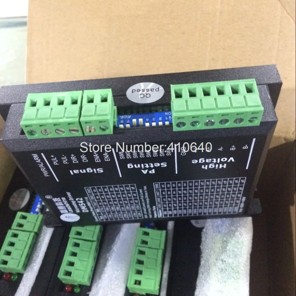GENUINE Leadshine Stepper Motor 57HS21A 8mm Shaft 5A 2.1 N.M AND Leadshine DSP Digital Stepper Drive DM542 Delivery TOGETHER