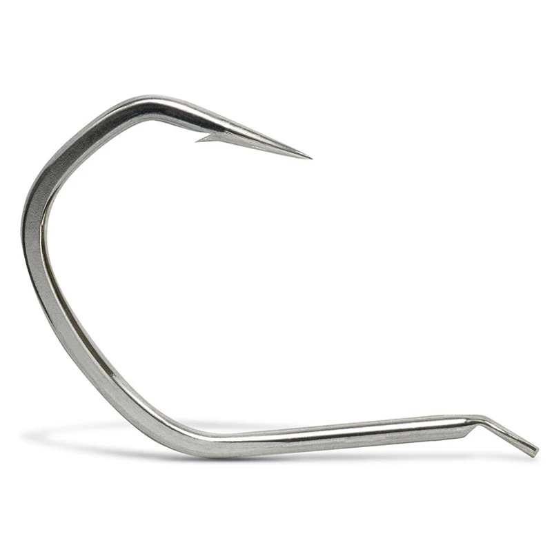 30pcs SJF39 Jigging Hook 1/0 2/0 3/0 4/0 Metal Jig Hooks Saltwater Light Slow Jigging Ice Fishing  Accessories