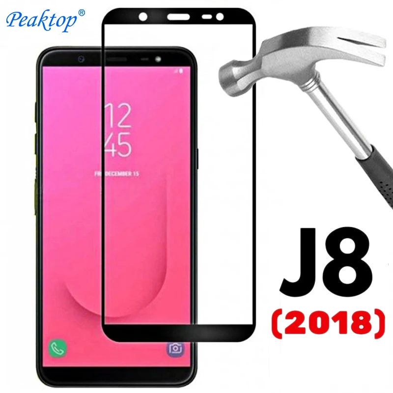 Защитное стекло для Samsung Galaxy J8 2018 закаленное J6 плюс J6Plus SM J810 жесткий экранная