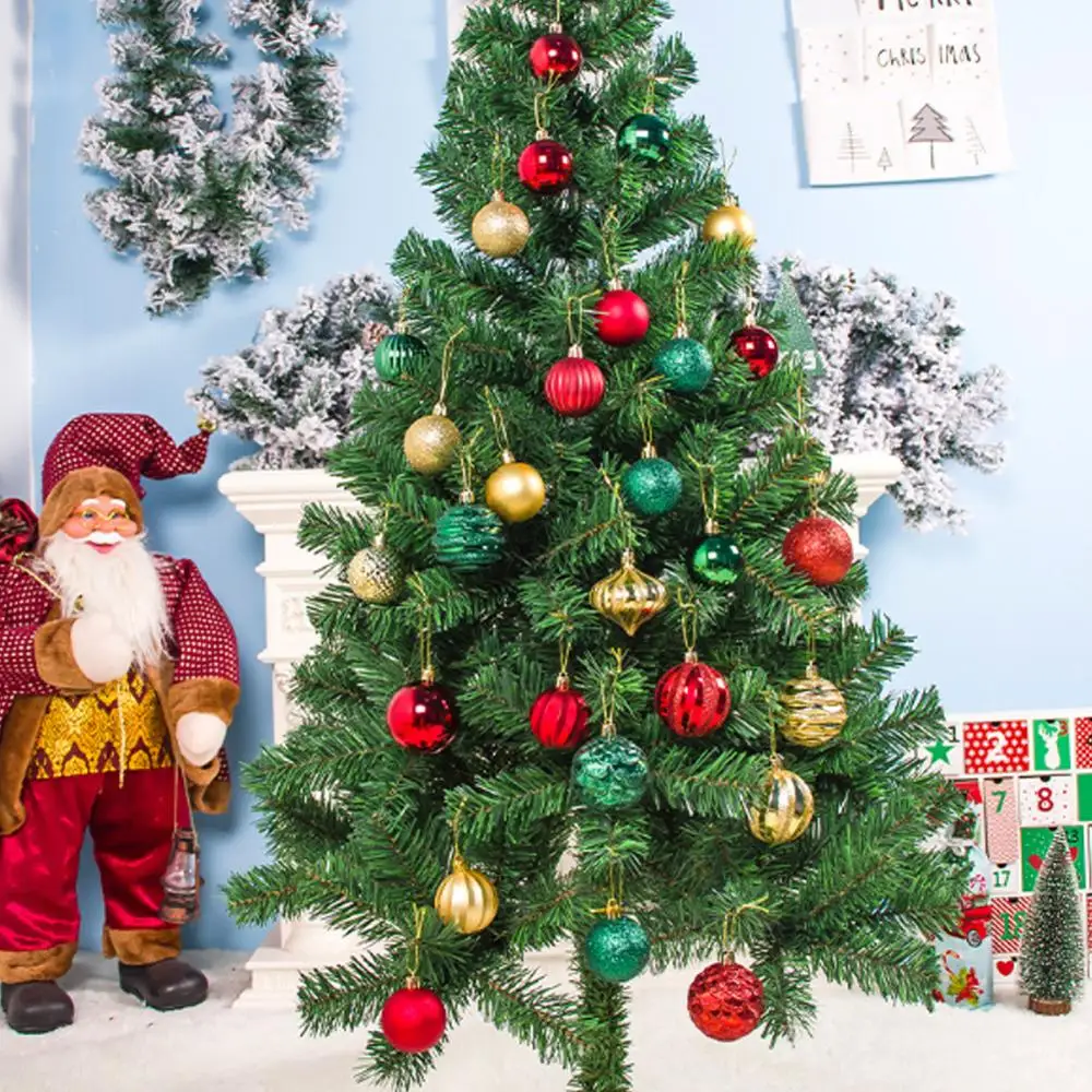 

30pcs/set christmas tree ornaments ball PVC Dusting Special-Shaped for Holiday Wedding Party Decoration christmas ornaments ball