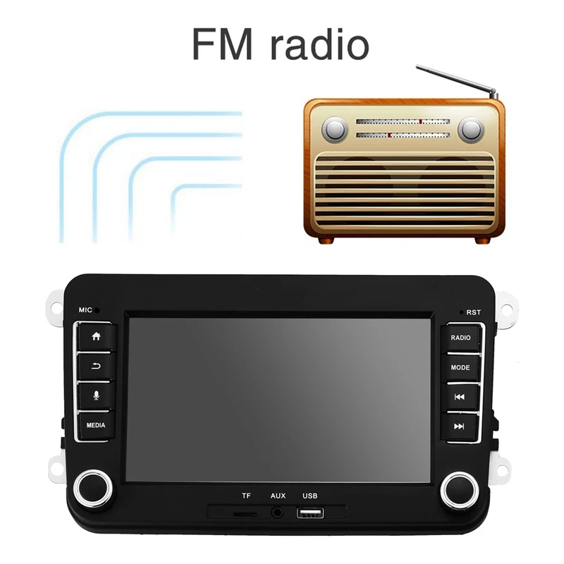 DC12V 7 дюймов сенсорный экран Sn Автомобильный мультимедийный плеер Android 8 1 GPS