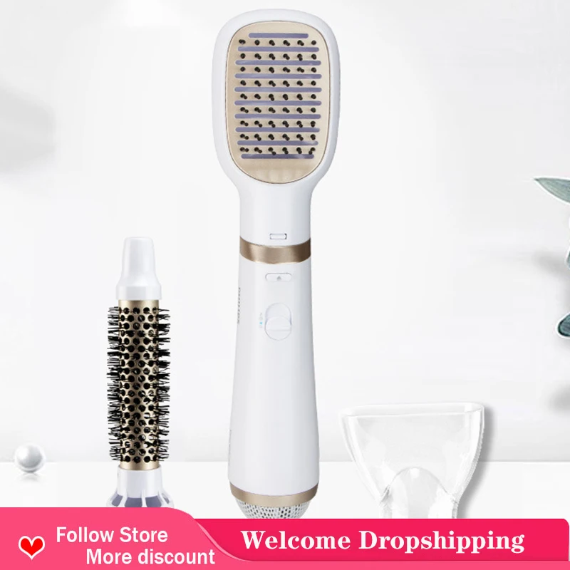 

Hair Care Electric Hair Dryer Brush One Step Hair Dryer For Hair Hot Air Brush Blow Dryer Travel Blower Drier Hot Comb Tool