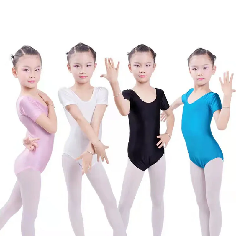 

Girls Gymnastics Leotard Ballet Leotards Clothes Dance Wear Bodysuits Black Dance Leotards Cotton Bodysuit for Dancing