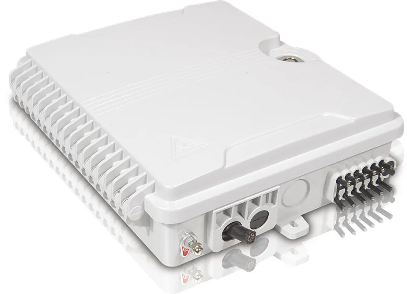 12 cores fiber Termination Box ftth 12 port Splitter Box Fiber Optic Splitter Box ABS Fibra Optica