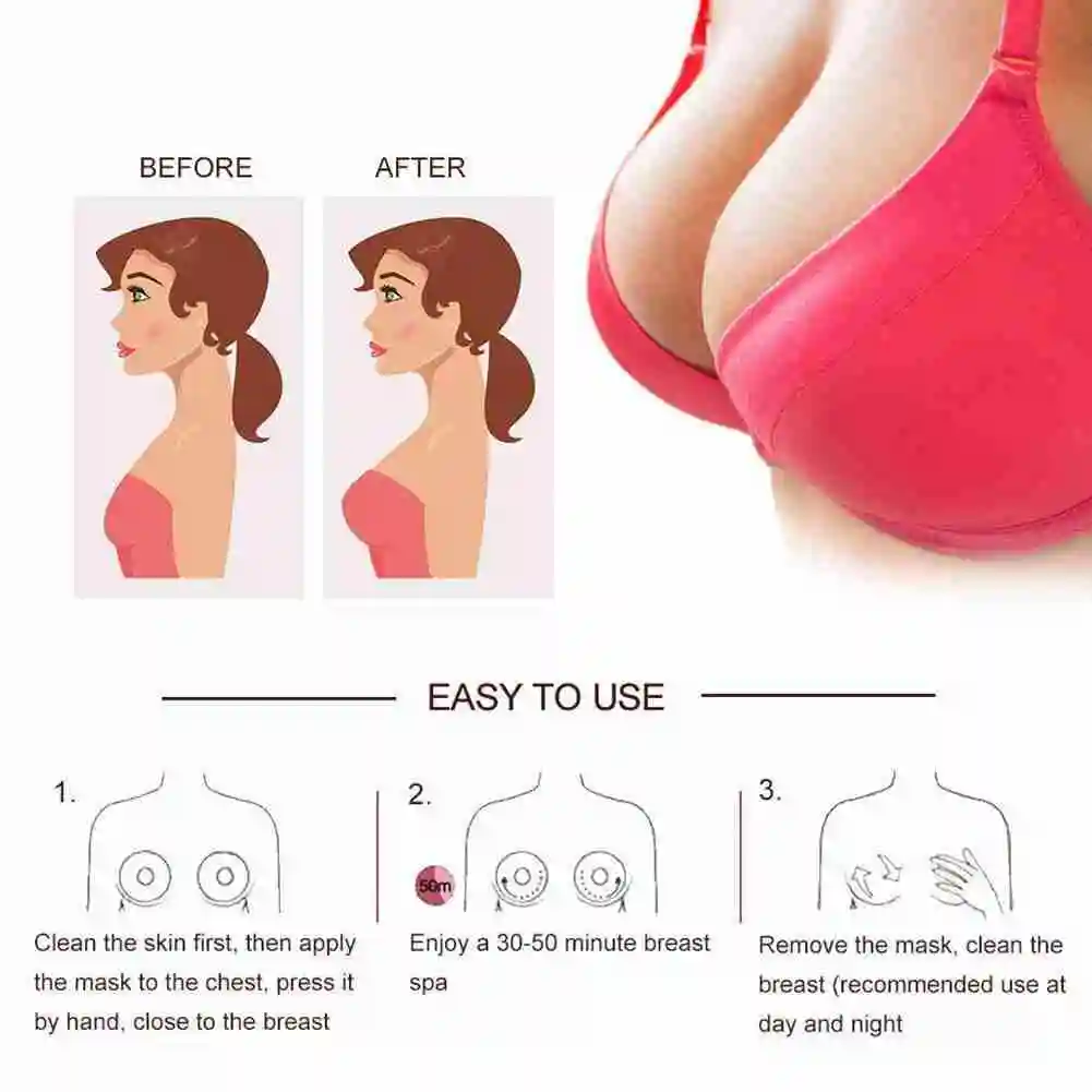 

Breast Enhancement Sticker Set Shape Firm Breast Promote Secondary Growth Plump Chest Enlarging Paste Body Pad