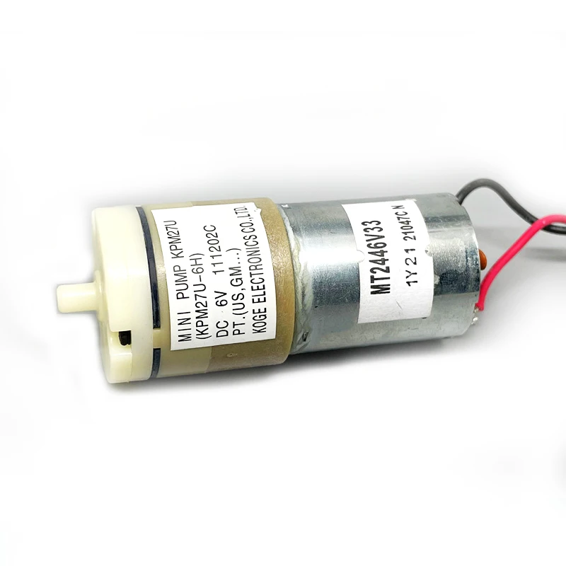 

Электрический воздушный микро-насос KOGE KPM27U DC 6 в 370, диафрагменный насос, электронный сфигмоманометр, воздушный насос для аквариума, кислоро...