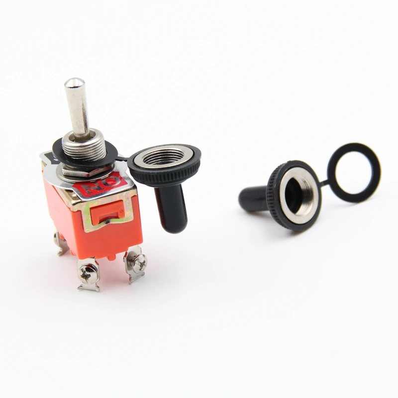 1 шт. Новый SPST водонепроницаемый переключатель крышка ВКЛ ВЫКЛ 15A 250 В тумблер
