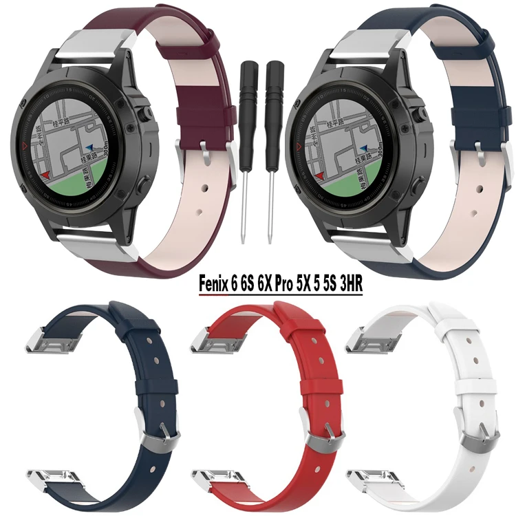 Горячая Распродажа 26 22 20 мм ремешок для смарт часов наручных gps Garmin Fenix 6 6S 6X Pro 5X 5 5S