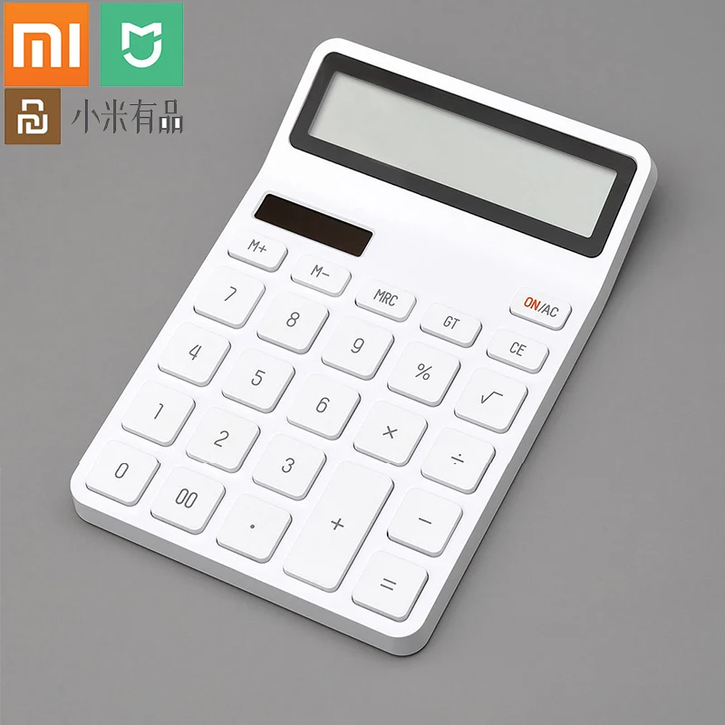 Xiaomi Mijia LEMO Calculator LCD Display Intelligent Shutdown Function Calculator Student Calculation Tool No Battery