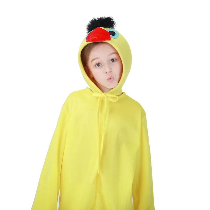 

Cute Yellow Chick Costume Cosplay For Kids Animals Costume For Girls Halloween Costume For Kids Carnival Party Suit