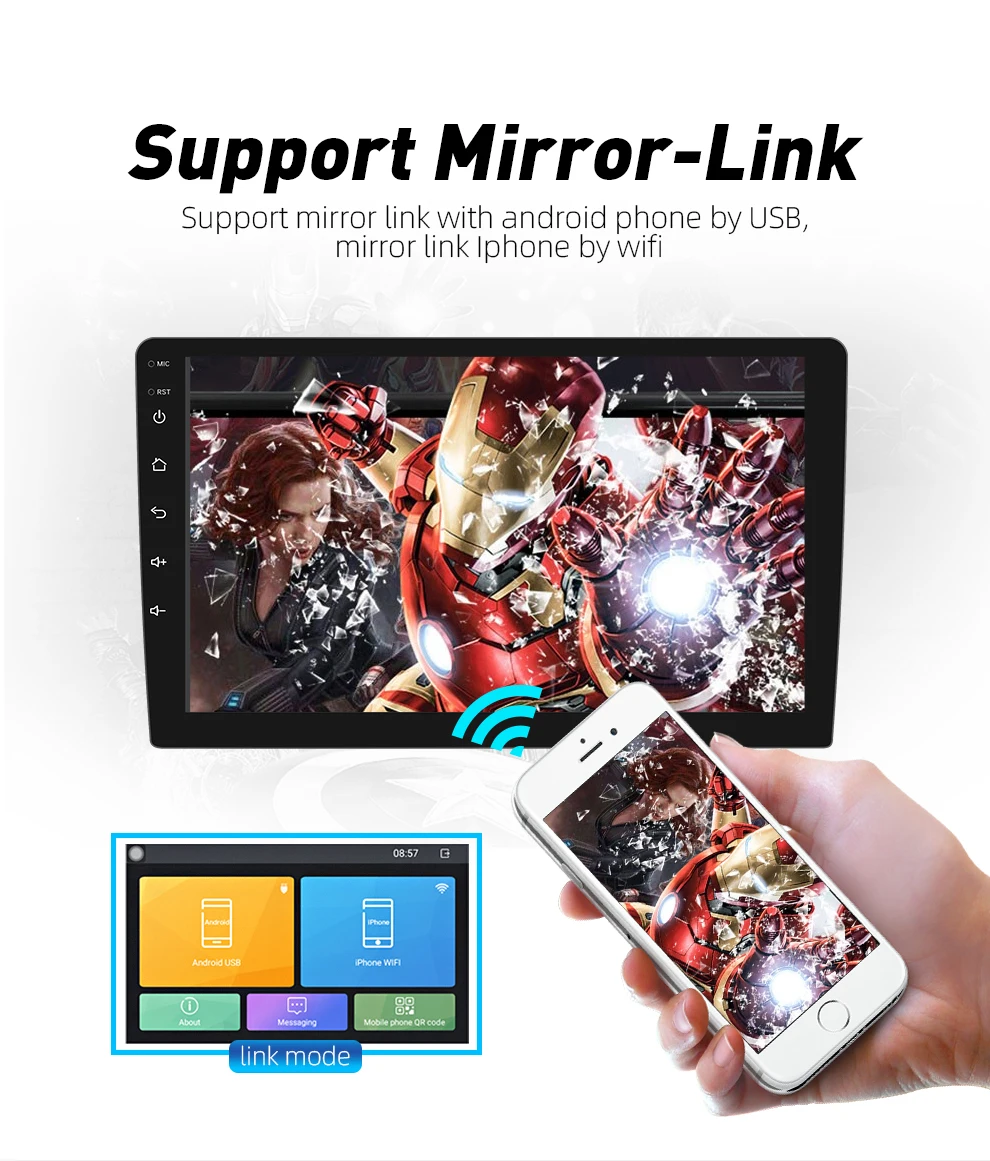 Автомагнитола 2din на Android 8 1 мультимедийный плеер стерео автомобильный DVD-плеер с