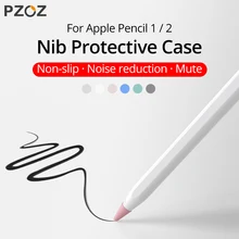 PZOZ 8 шт защитный чехол для Apple Pencil 1 2st силиконовый Pencil2 ручка Точка