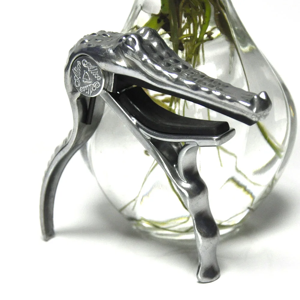 

Alice A007G/PC Aluminum Alloy Alligator Guitar Capo for Acoustic Guitars Silver