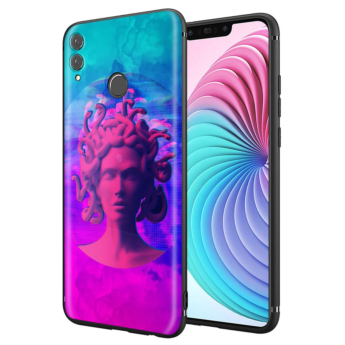 Мягкий чехол YIMAOC Medusa Vaporwave Glitch David для Huawei Nova 4E 5 5T Smart P9 Lite Y6 Y7 2019 Honor 8A 20S Pro Prime -