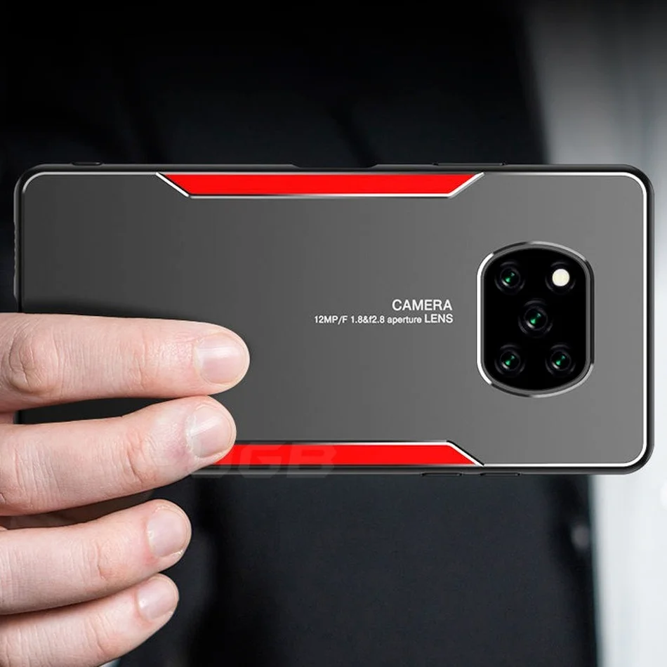 Чехол-накладка для Xiaomi Poco X3 Pro NFC Pocophone X 3 алюминиевый металлический матовый