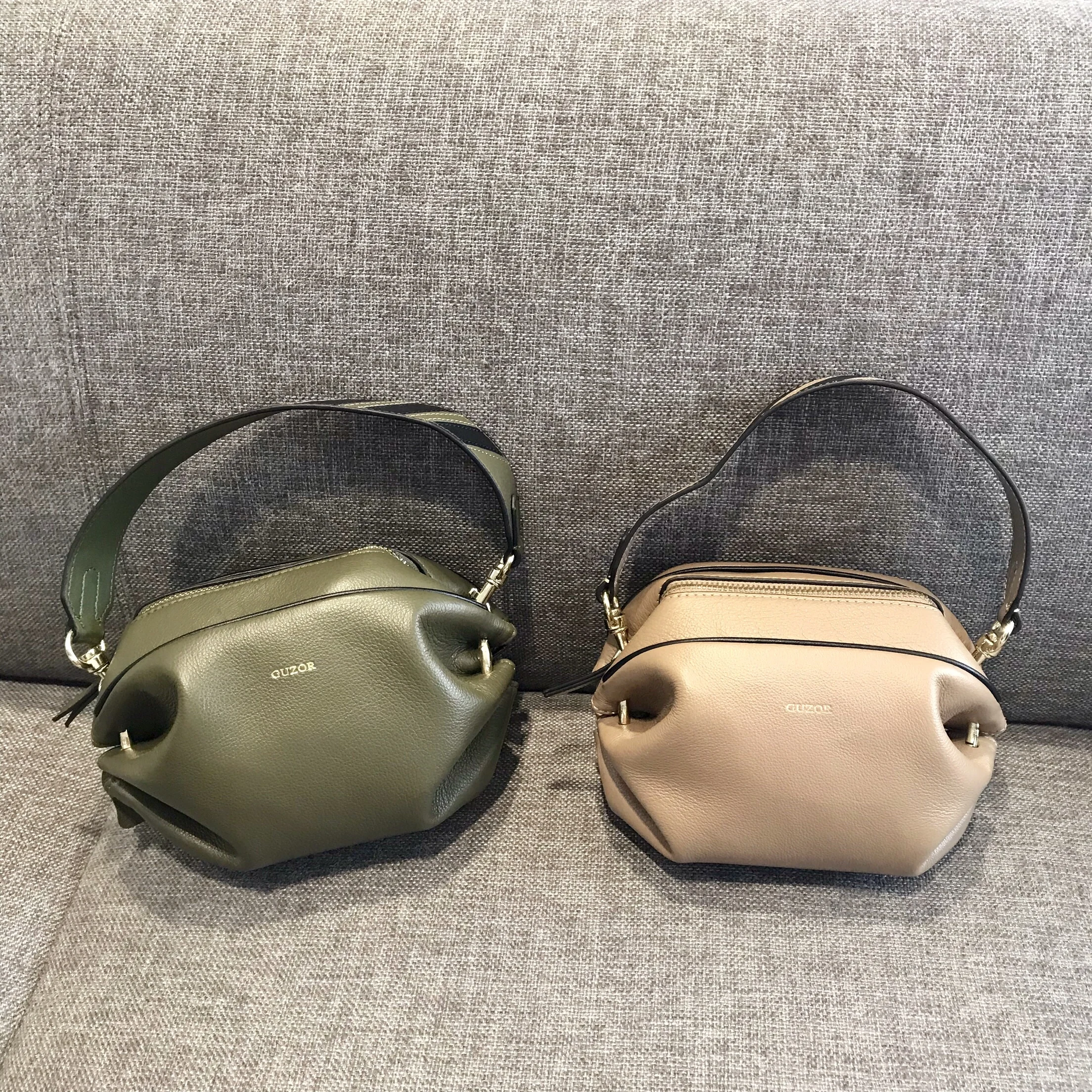 Kafunila натуральная кожа мини женская сумка Роскошные сумки женские Дизайнерские