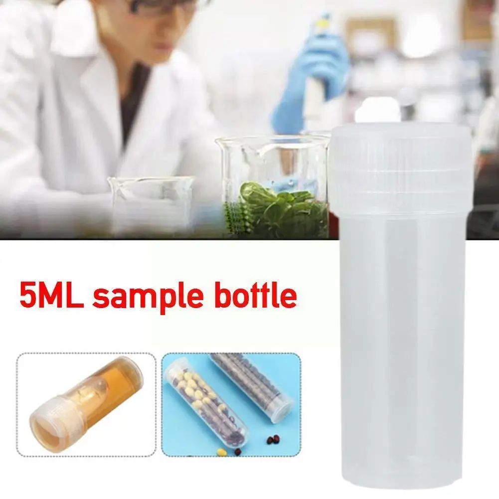 

Powder Dispensing Bottle Pp Transparent Liquid Bottle Plastic Sample Vial 5 G Bottle J6N6