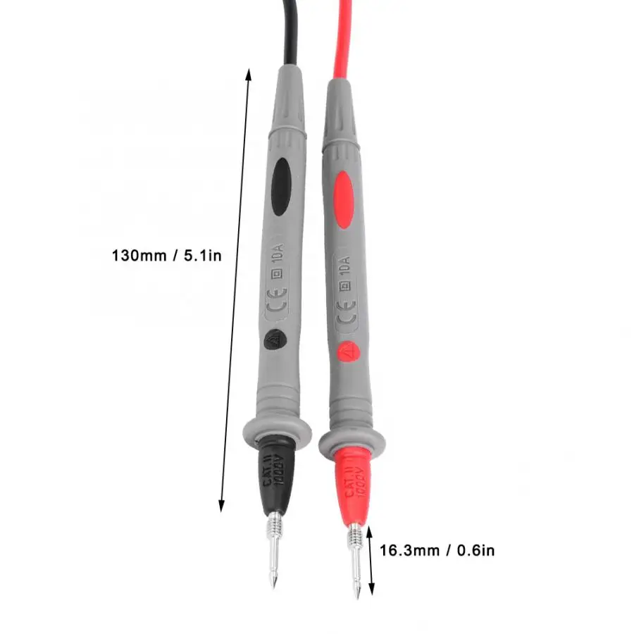 

1 Pair UT-L27 Digital Multimeter Test Leads Kits Universal Test Probes Replacement Accessories