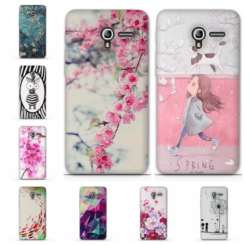 Мягкий ТПУ чехол для Alcatel One Touch Pixi 3 4 5 дюйма 5017 5017D 5017X 5019D силиконовый Coque