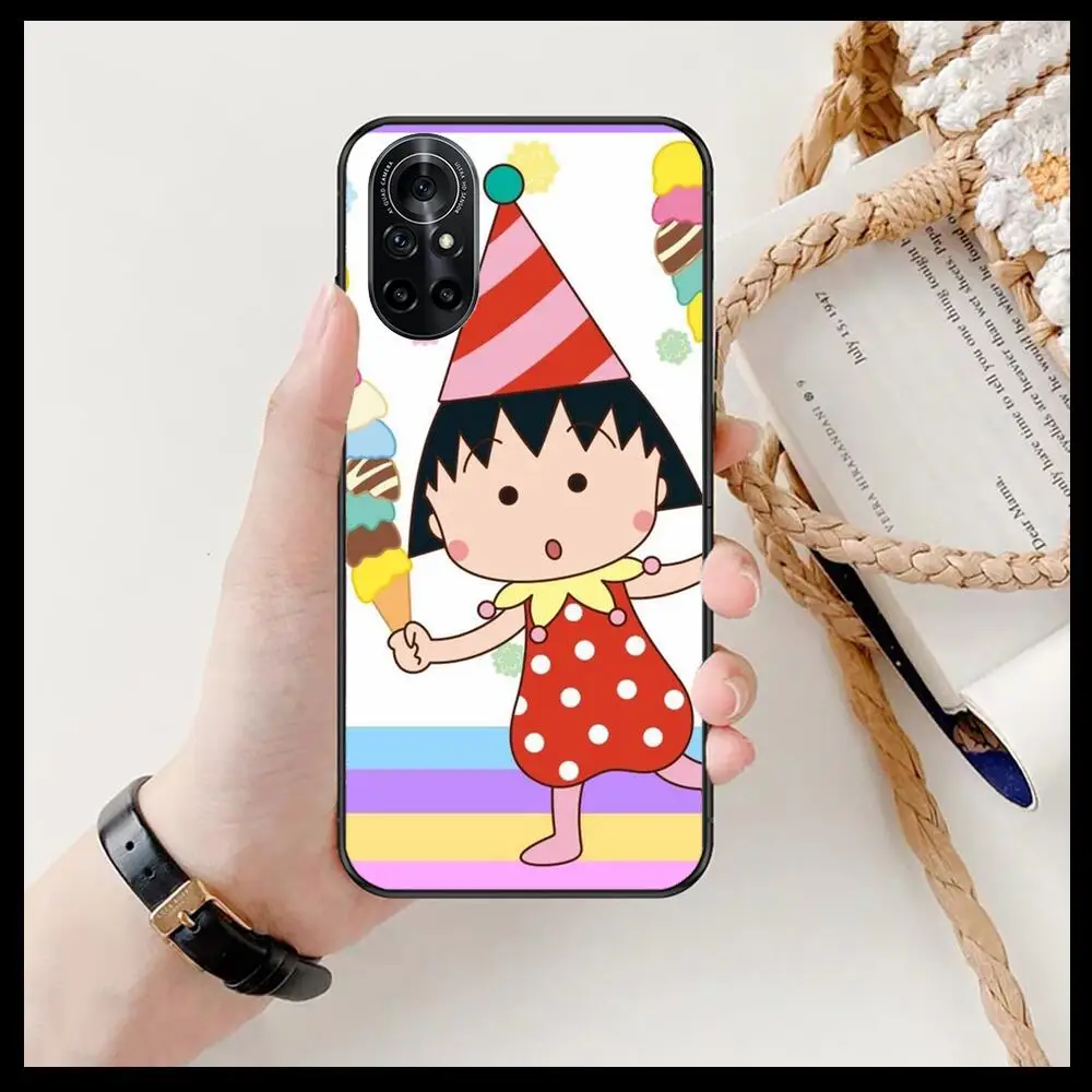 TOPLBPCS Chibi Maruko Прозрачный чехол для телефона Huawei Honor 20 10 9 8A 7 5T X Pro |