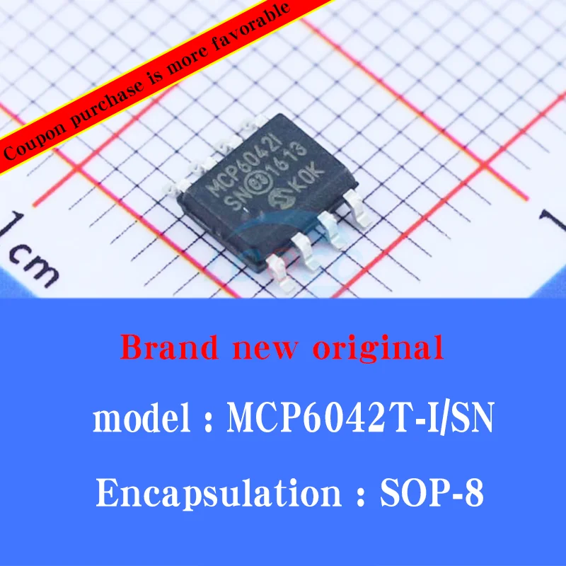 

20 шт./партия, новые оригинальные планшетоны MCP6042I, операционный усилитель, микросхема