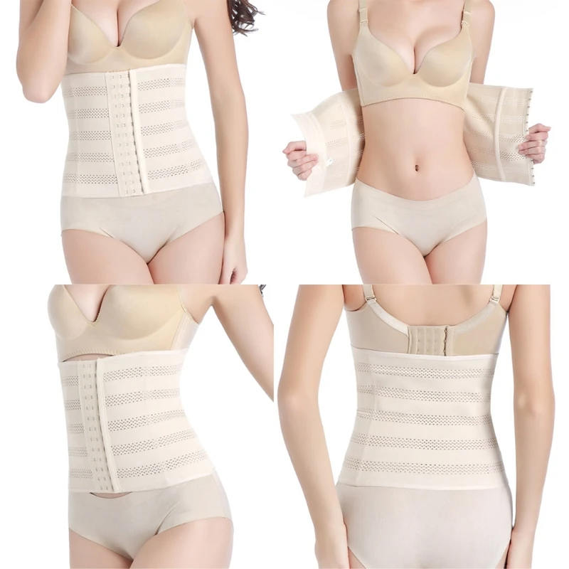 

Womens Waist Slimming Belt Body Shaper Corset Modeling Strap Plus Size X3UE