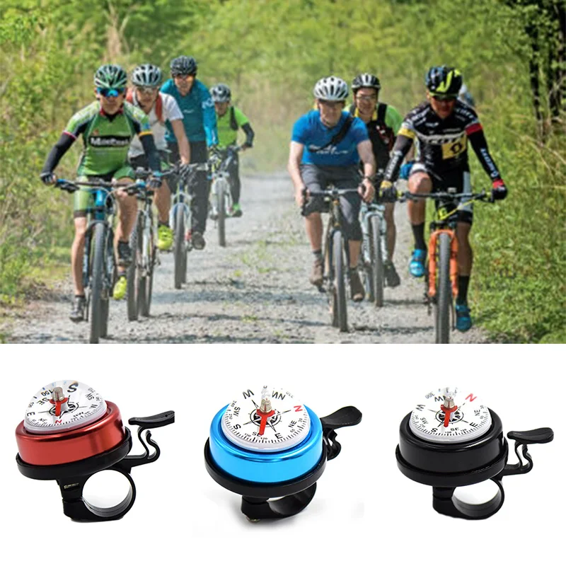 

1 шт Высокое качество велосипедный Звонок горный велосипед мини-колокол компас велосипедный сигнал руля Сигнал тревоги