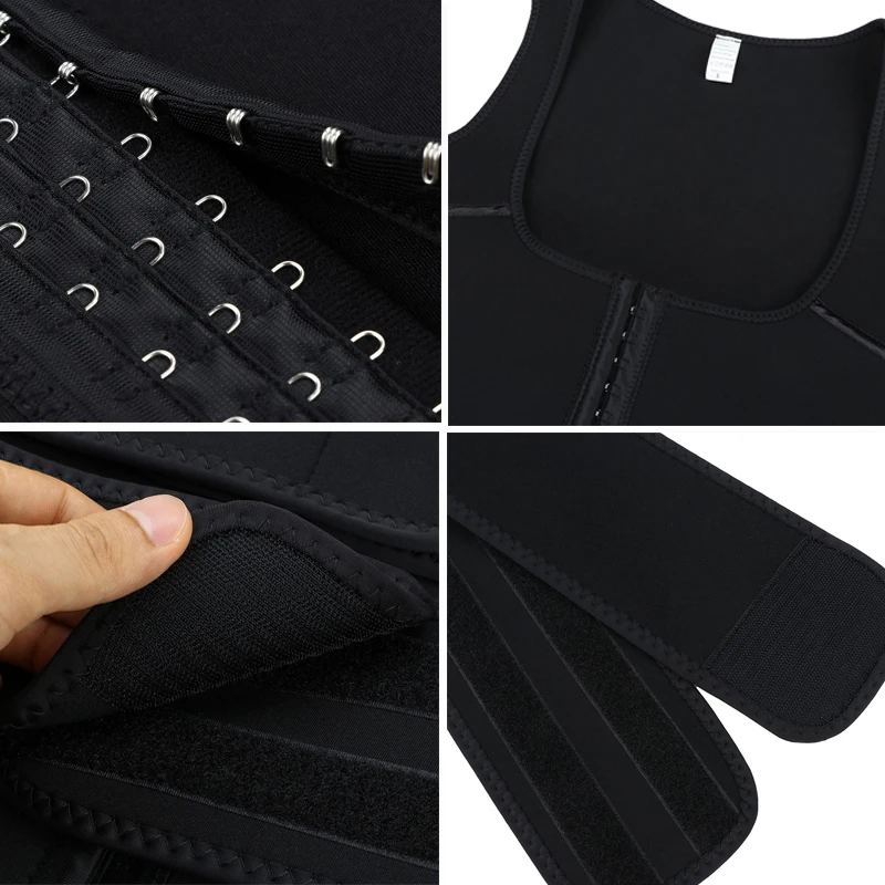 ГЕКСИН неопрен Пот Сауна тела формирователь жилет Талии Тренажер моделирование