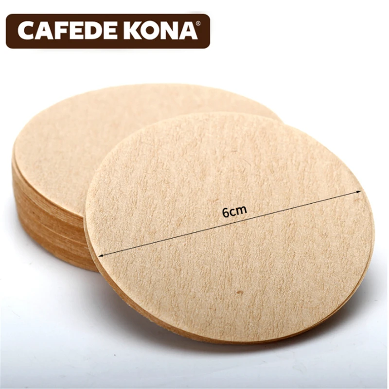 CAFEDE KONA 100 шт. кофейный фильтр фотобумага для фотофильтров цветочный горшок № 6