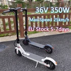 Электрический самокат HT T4 для взрослых, 36 В 350 Вт, складной, 8,5 дюйма, с управлением через приложение, лонгборд