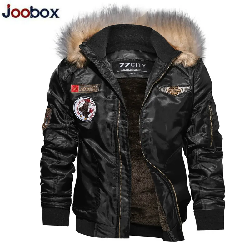 Теплая Военная Мужская куртка бомбер плотное пальто армейская тактическая ВВС